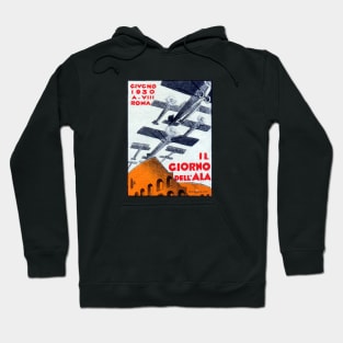 1930 Italian Air Show Hoodie